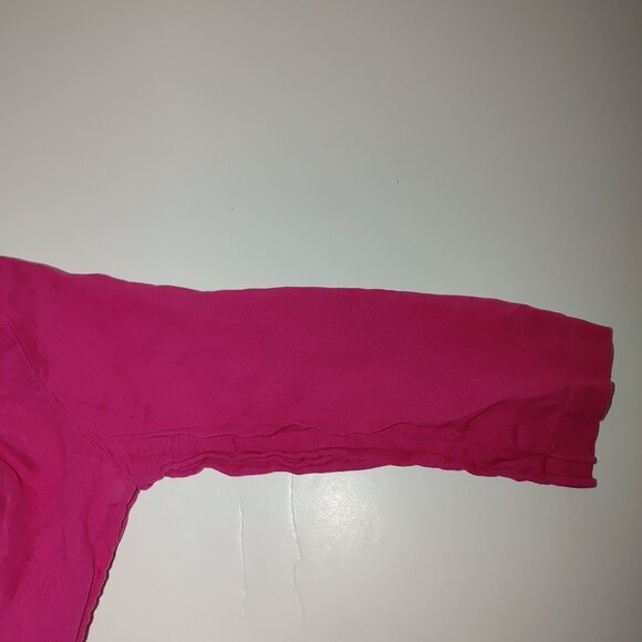 ISAAK MIZRAHI Woman's 100% Linen Long Sleeves Blouse Size M Used - Picture 3 of 6